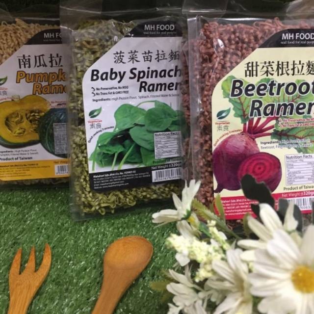 

MH Food Vegetarian Ramen 320g / Ramen Noodle / Mie Ramen Vegetarian