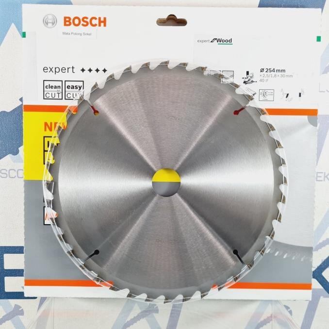 BOSCH MATA GERGAJI KAYU 10 INCH 40T CIRCULAR SAW BLADE