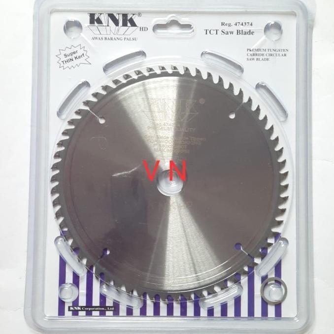 Mata sirkel/Gergaji/Circular saw 7 inch mata 60 merk KNK HD