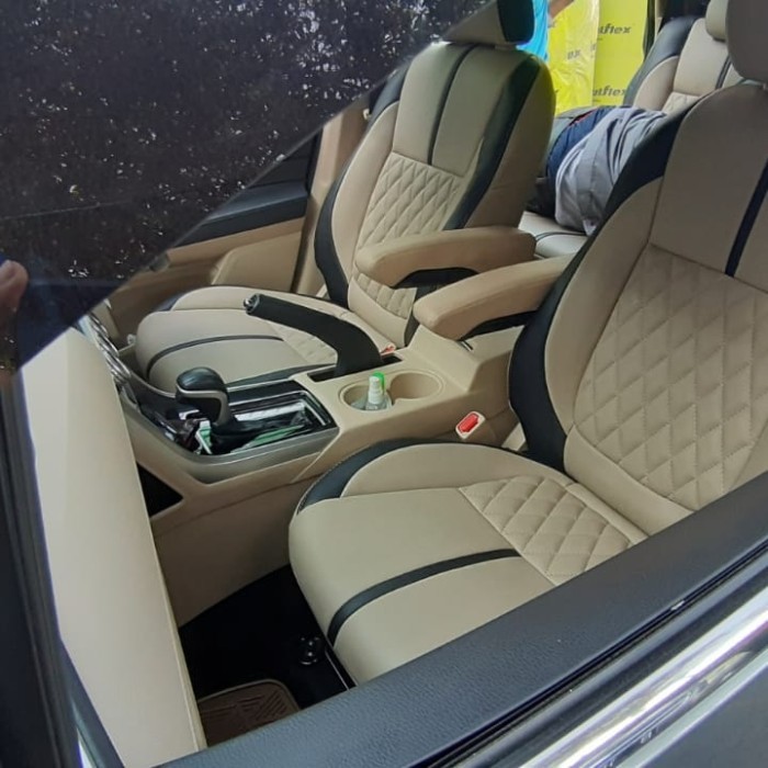 sarung jok paten mitsubishi xpander bahan mbtech bekasi