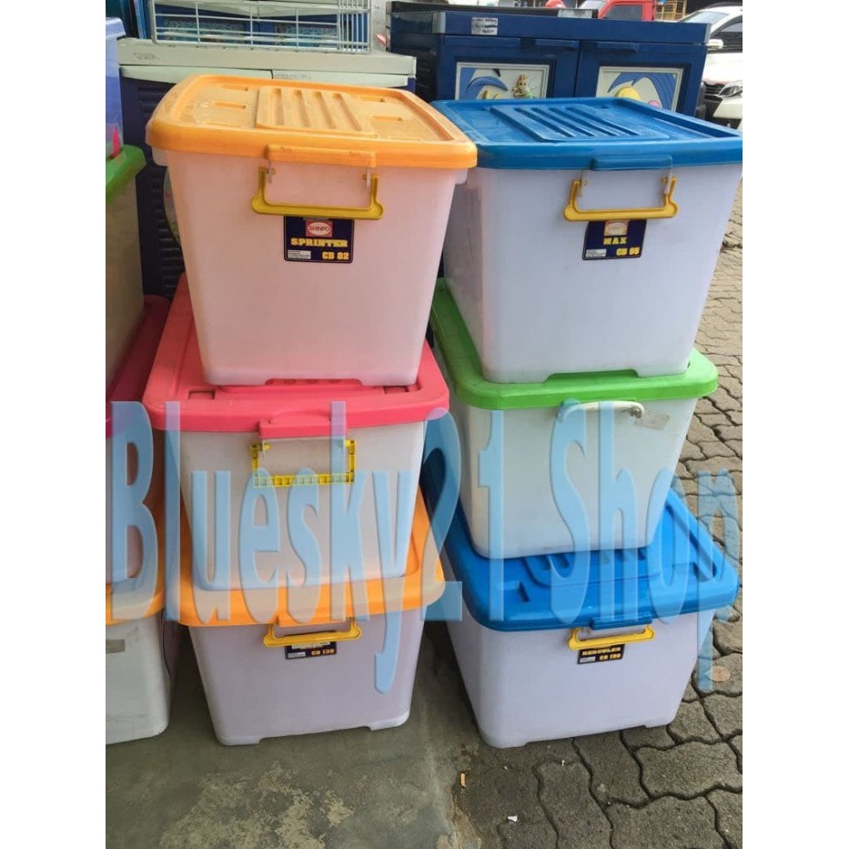 BOX CONTAINER / CONTAINER SERBAGUNA 1319 (100L) - GAJAH PLASTIK