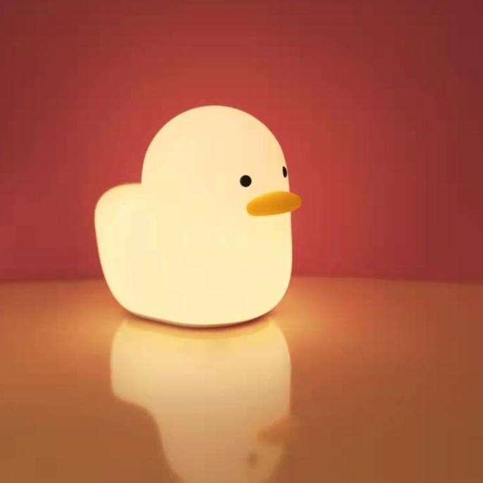 LAMPU TIDUR BEBEK KUSAM DULL DUCK SLEEP LAMP HEAD TOUCH DIMMER LAMP