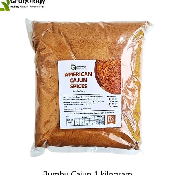 

American Cajun Eaoning Bumbu Cajun Bubu 1 Ilogram By Granology