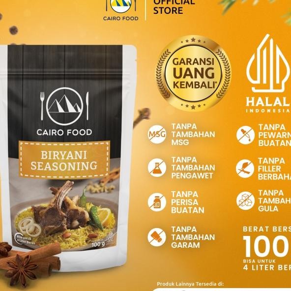 

Bumbu Nai Yani Cairo Food 100 Gram
