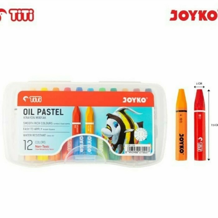

SALE TERLARIS (12 SET) CRAYON JOYKO 12 WARNA READYY