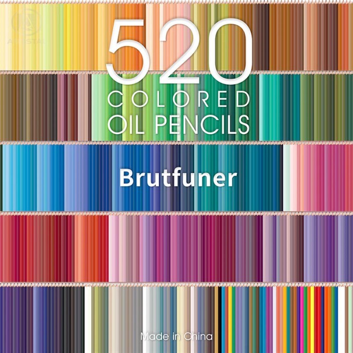 

SALE TERLARIS BRUTFUNER 520 COLORS PROFESSIONAL OIL COLORED PENCIL LIMITED EDITION READYY