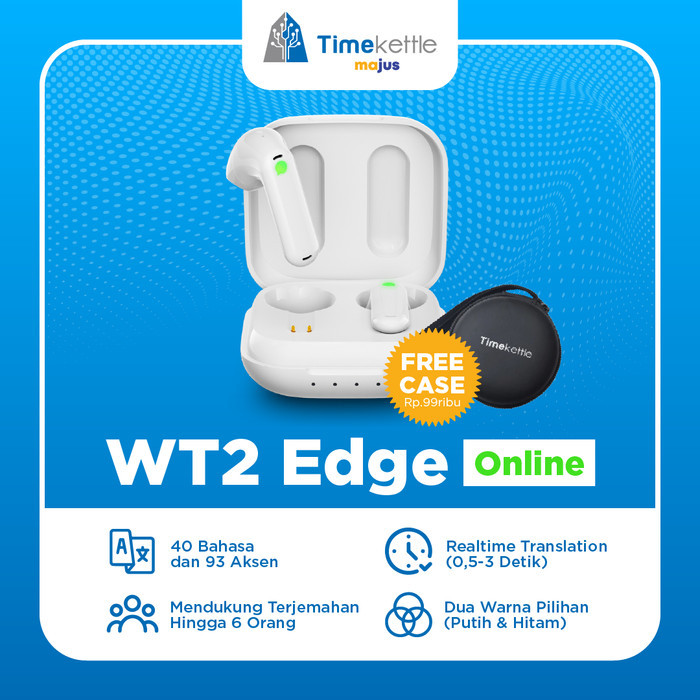 

Alat Penerjemah Timekettle WT2 Edge Translator (ONLINE)