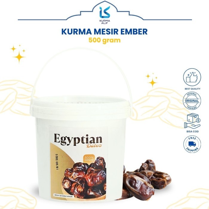 

Kurma Mesir Madu Kemasan Ember Egypt Dates