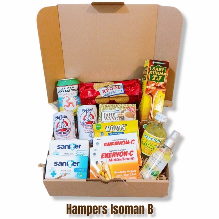 

Paket Isoman B Hampers Gift Isoman Covid Parcel Kesehatan