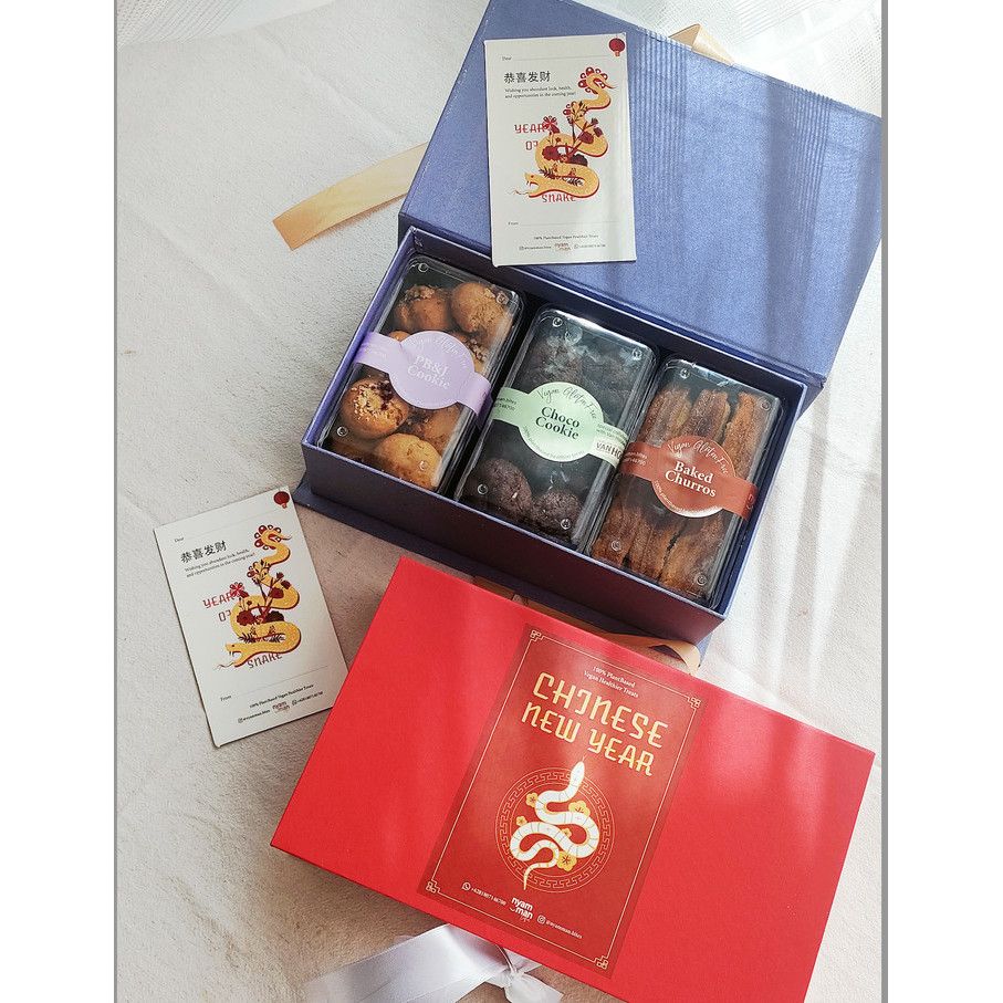 

(Cny) Vegan Glutenfree 3In1 Package Imlek Hamper