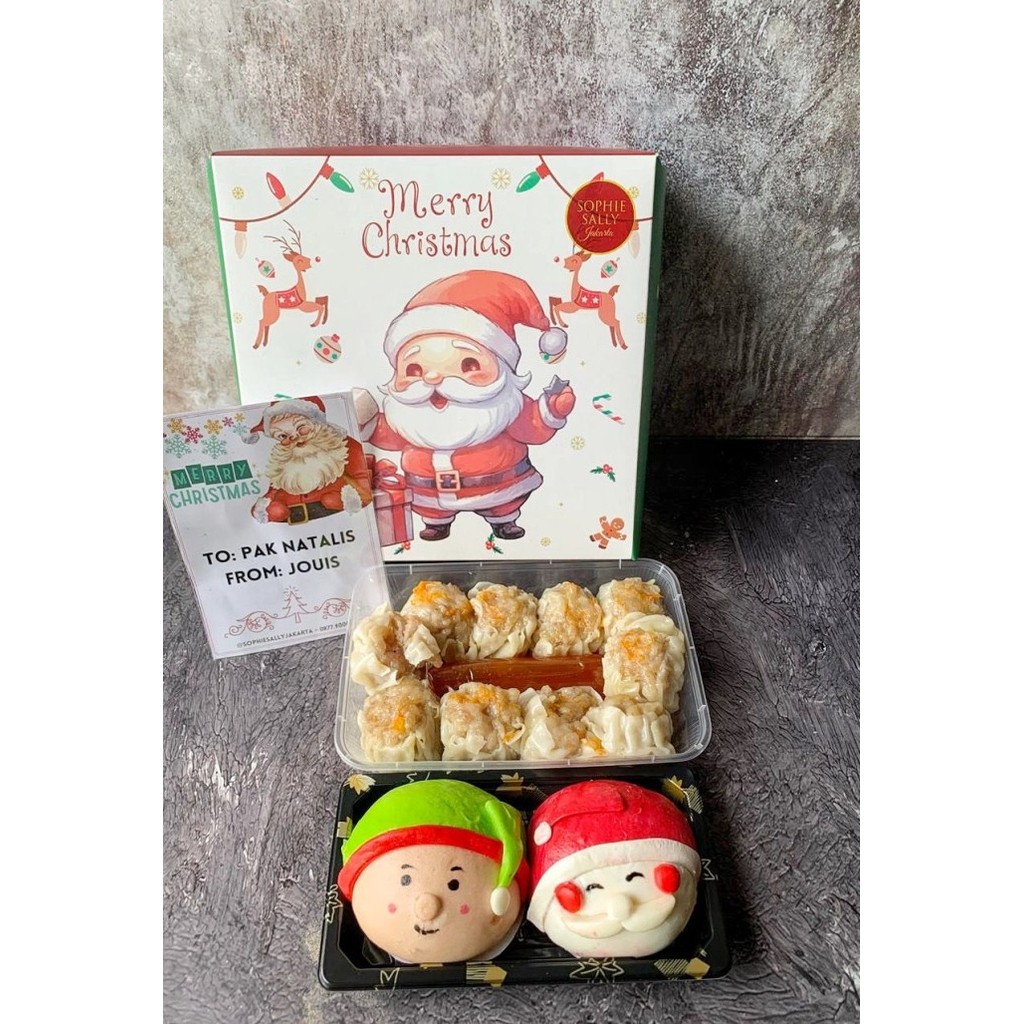 

Siomay Mix Pao Box - Hampers Natal / Christmas Edition - Ready