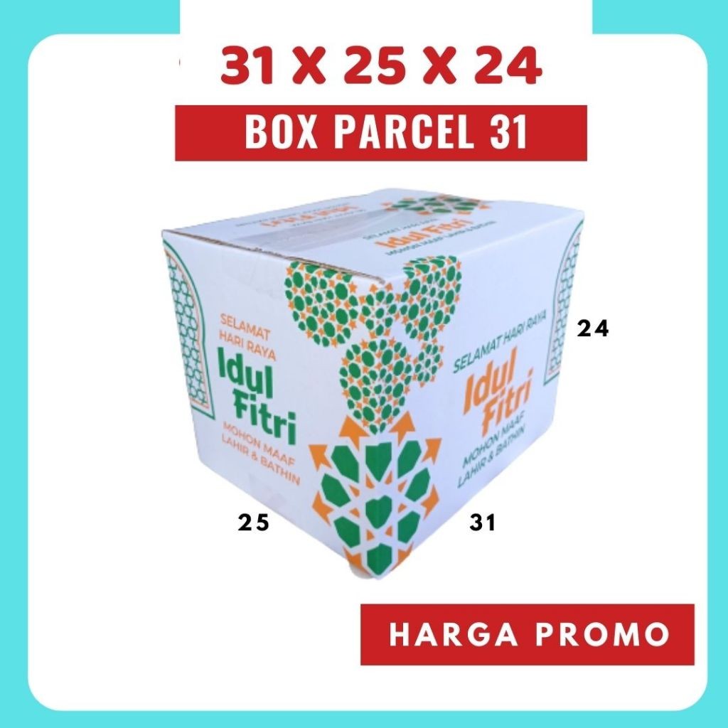 

Kardus Parcel Besar 31X25X24 Kardus Jumbo / Dus Packing/ Box Parcel / Box Lebaran/Dus Parsel Ied