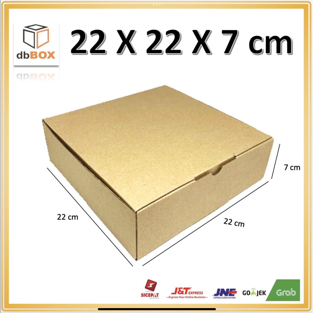 

Kardus 22X22X7 Cm --Die Cut Dan Easy Usage