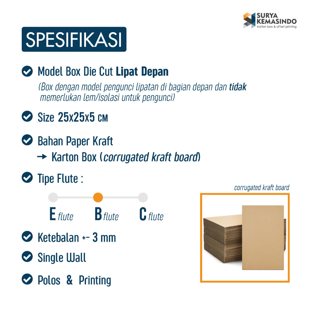 

Box 25X25X5 Cm (Kuker Toples 250Gr Isi 4) Kardus/Karton/Kue Kering/Hampers/Idul Fitri/Eid