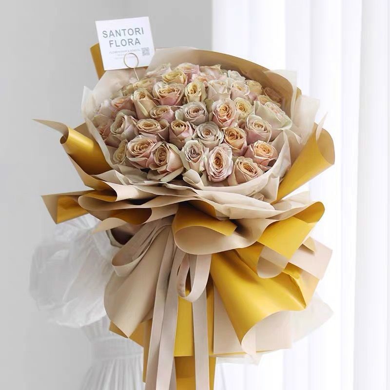 

Tulip Paperie Kertas Buket Bunga Bicolor Cellophane Kertas Kado Dua Warna Celopane Flower Wrapping