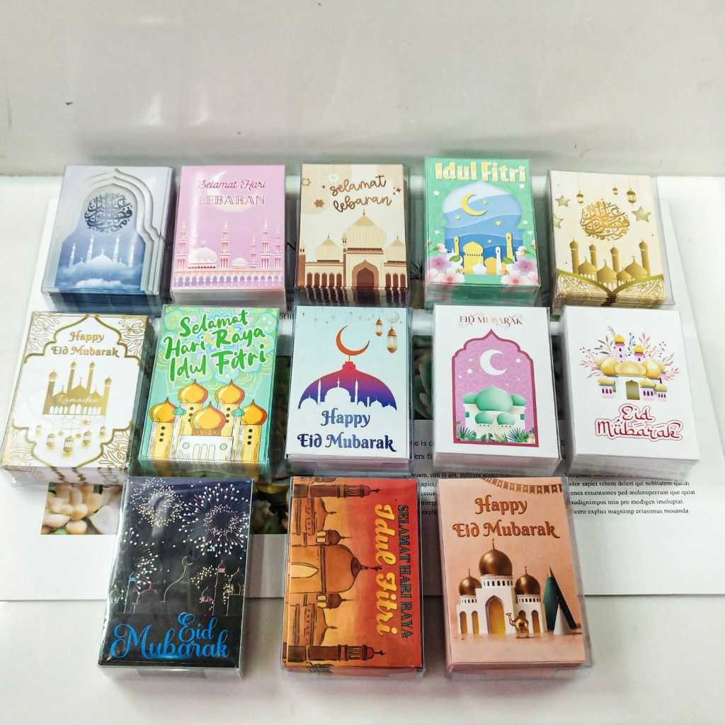 

Amplop Lebaran Hari Raya Idul Fitri Isi 50Pcs Angpao Karakter Lucu Ramadhan 2024 Kemasan Mika
