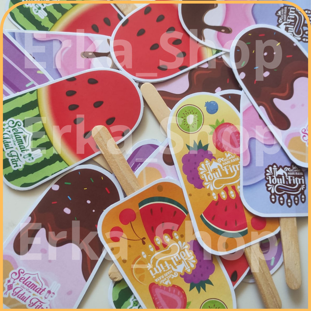 

[Isi 5 Pcs] Amplop Lebaran Es Krim/Ice Cream Amplop Lebaran Idul Fitri 2025 Murah Terbaru