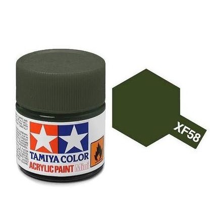 

Promo Tamiya Color Acrylic Paint XF-58 Olive Green 10ml COD