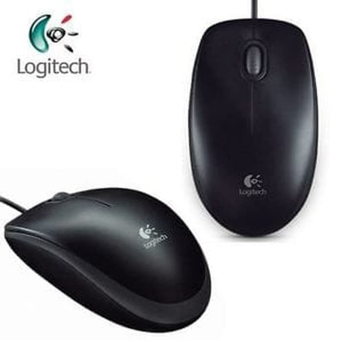 Mouse Kabel Logitech B100 Optical Mouse Logitech B100