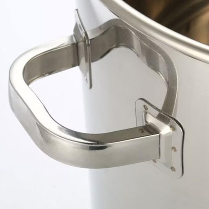 Panci Dandang Stainless Steel | Panci Tong Baso Jumbo Stainless Tebal Varian Parastikan