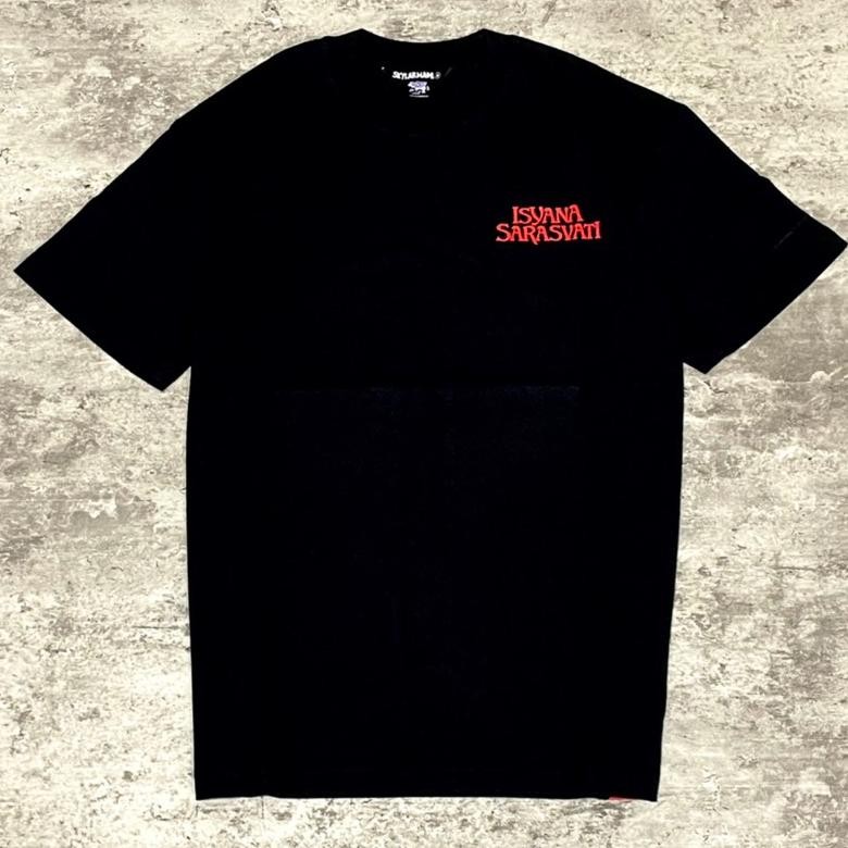 Promo Kaos CodIsyana Sarasvati Burning Fire Tshirt Black Original Merchandise Oke T Shirt