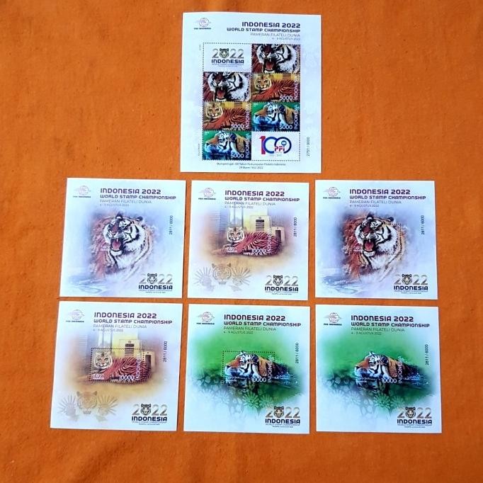 

Prangko INDONESIA 2022 WORLD STAMP CHAMPIONSHIP 4-9 AGUSTUS 2022. Set