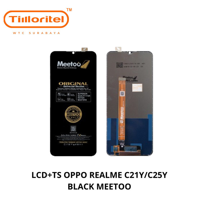 LCD TOUCHSCREEN REALME C21Y ORI BLACK