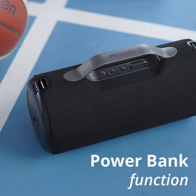 Eggel Elite Xl 2S Waterproof Portable Bluetooth Speaker With Rgb Light Original Dan Terpercaya