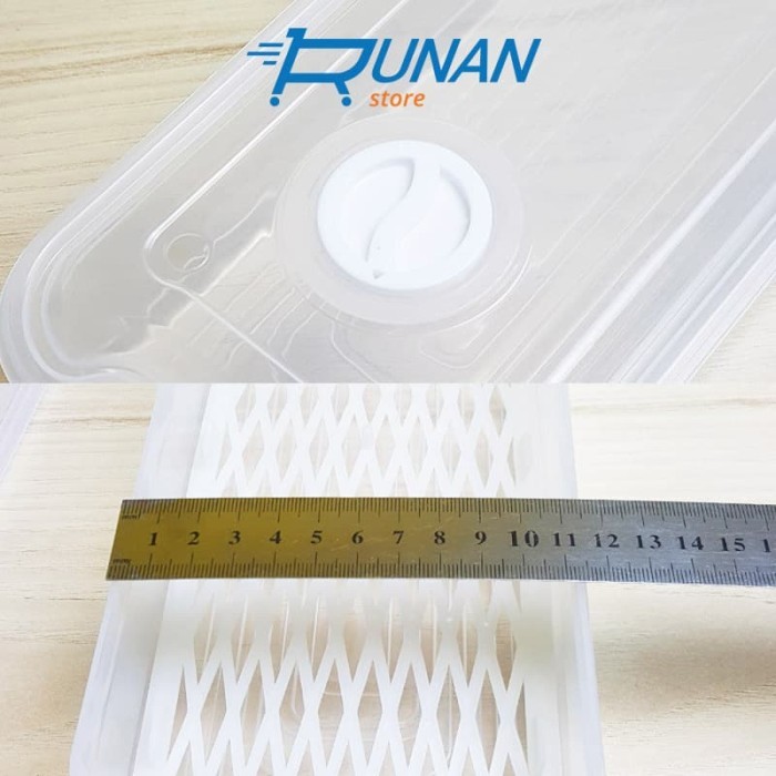 Kotak Makanan Kulkas Box Penyimpanan Makanan Plastik Tempat Buah Sayur