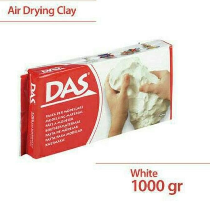 

Promo Das Modelling Materials White 1000 GR / Tanah liat 1KG COD