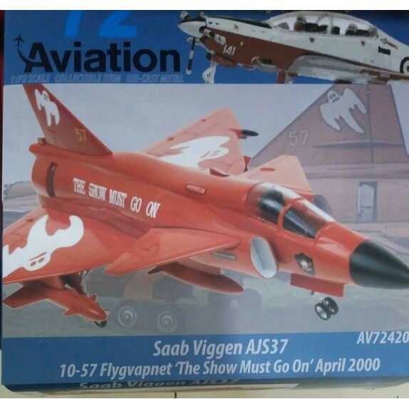 Best seller ~`~ Aviation72 SAAB VIGGEN AJS37 ~~~