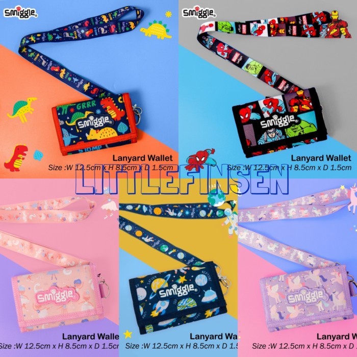 Smiggle wallet/dompet smiggle/dompet anak