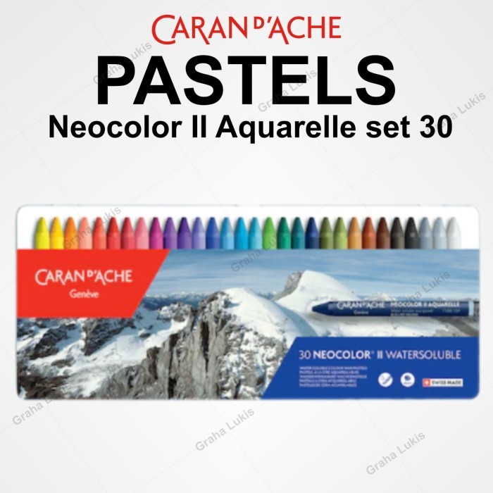 

JUAL Carandache Caran D'ache Neocolor II Watersoluble set 30