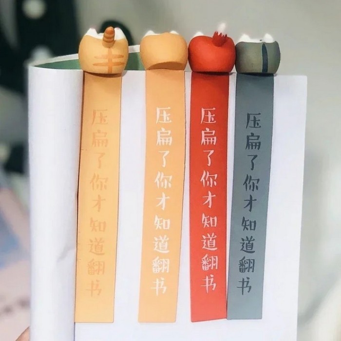 

BEBAS ONGKIR - Pembatas Buku 3D Cat Bookmark Funny Kucing Cute Lucu Unik Fun Gifts Environmental