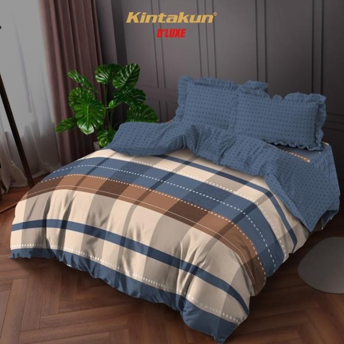 Kintakun Bedcover Set Rumbai 160x200 / 180x200 Gemi Aesthetic Dluxe