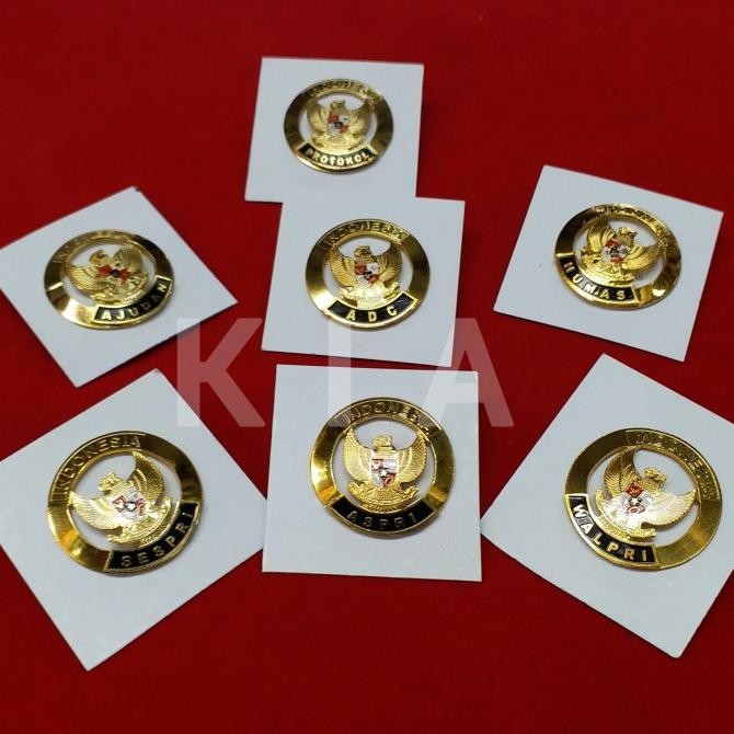 Sale Pin Protokol,Ajudan,Sespri,Walpri,Humas,Adc