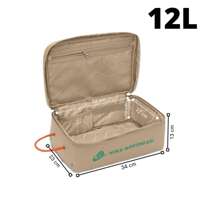 New.. Tas Sneakers Sepatu Nike Shoes Shoe Box Bag Original Bnwt With Strap