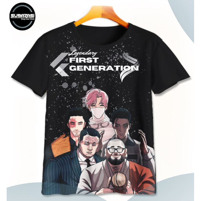Baju Kaos Anak Lookism Lookism-5-designWD Unisex - SUBARASI STORE