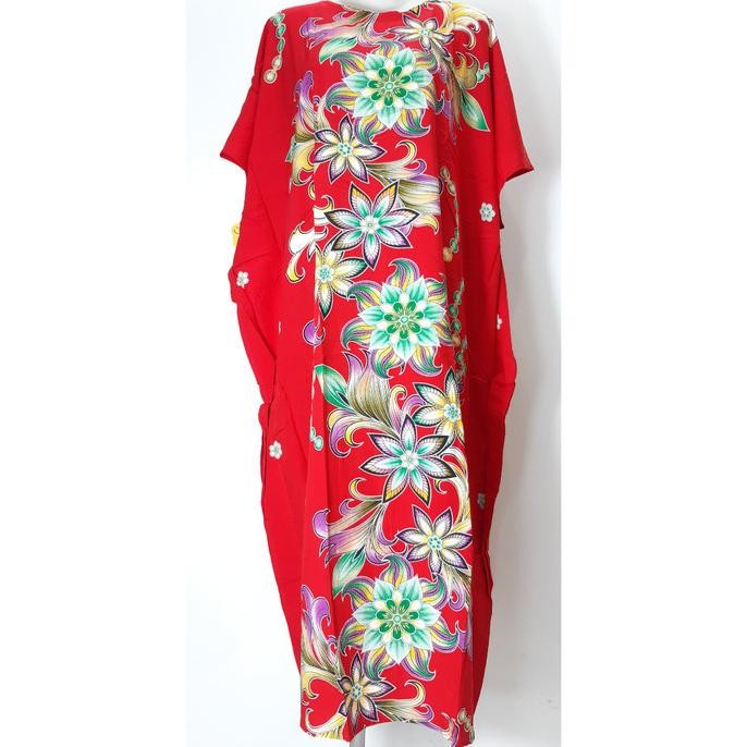 Grosir Daster Kalong Jumbo Batik Kencana Ungu Asli Label Biru Kub Part 2