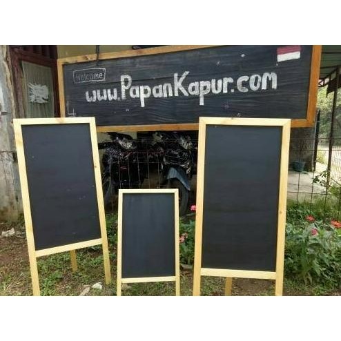 

JUAL PAPAN TULIS KAPUR BLACKBOARD STANDING 50*120CM