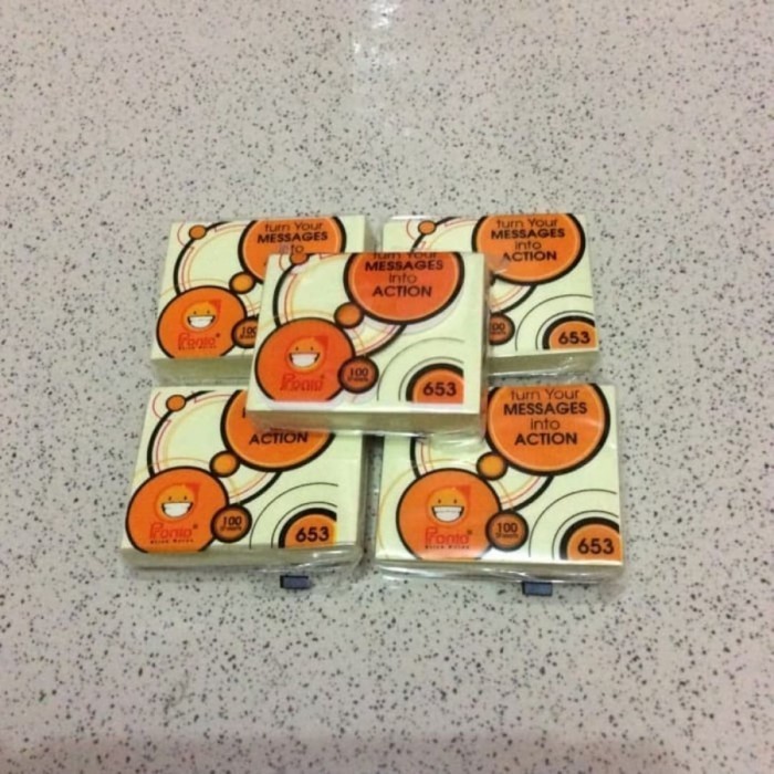 

Memo Stick Pronto 653 Ukuran 4 Cm X 5 Cm