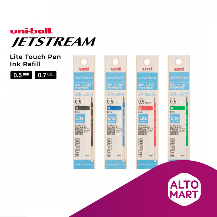 

Uniball Sxr-L80 Sxn-Ls Refill For Jetstream Lite Touch Ink 0.5 0.7 Mm Tinta Isi Ulang Single Multi