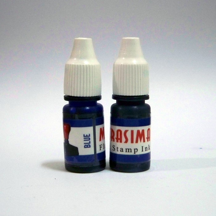 

Tinta Stempel Flash Warna Biru