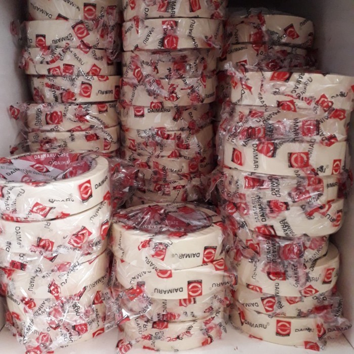 

Masking Tape/Kertas Lem Daimaru 1" 24Mm