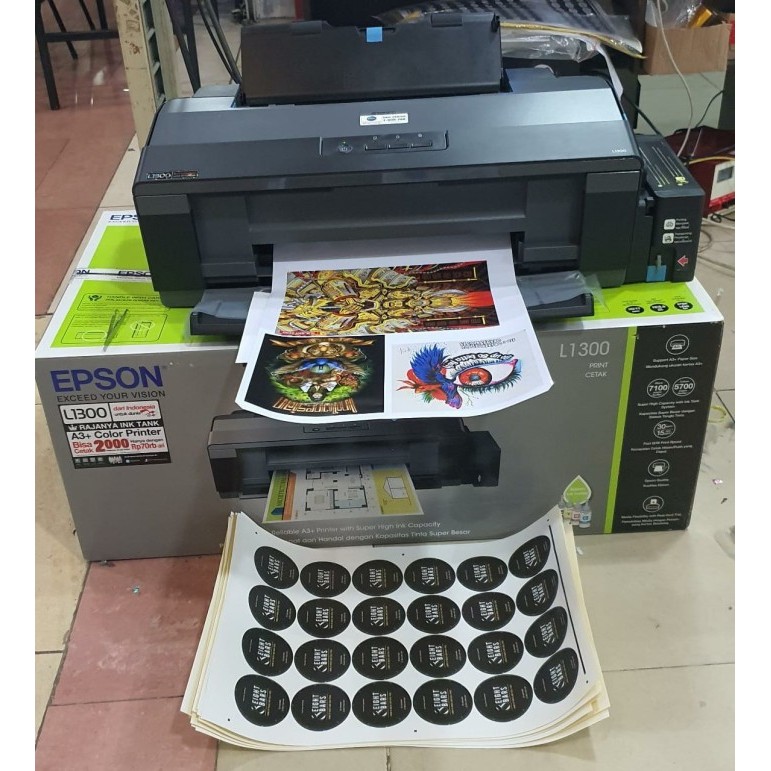 

Tinta Artpaper Epson Print Sticker Vinyl - Transferpaper - Cetakan