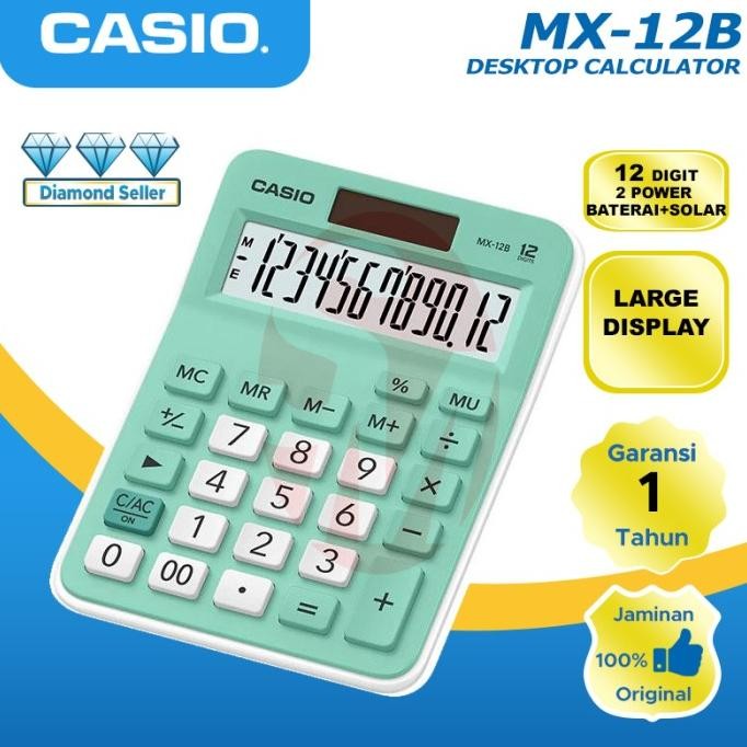 

KALKULATOR CASIO MX 12B - ALL COLOR