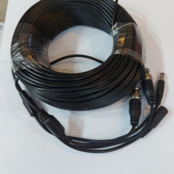 KABEL CCTV JADI 50METER SIAP PAKAI/CABEL JADI CCTV 50METER