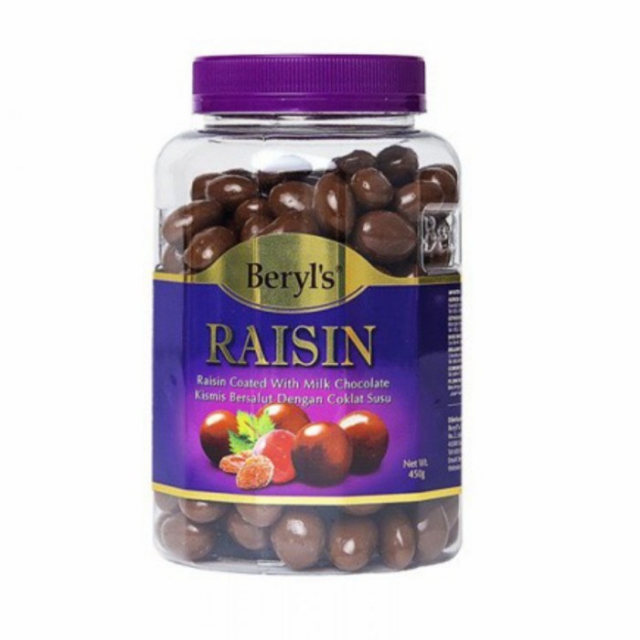 

BERYLS RAISIN WHITE MILK CHOCOLATE 500GR