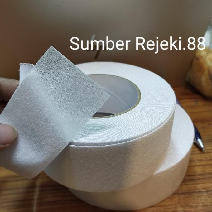 

SAFETY WALK TAPE TRSNFARANT 5CMX10M LAKBAN ANTI LICIN ANTI SLIP BENING ASLI