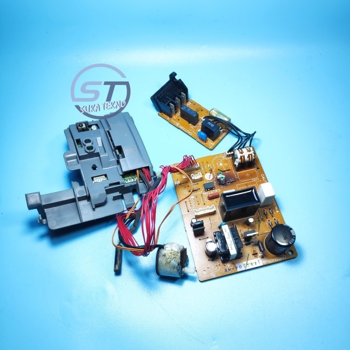 Main Modul Ac Pcb Ac Mitsubishi Mr Slim Ms C13VC Komplit Fullset Sensor